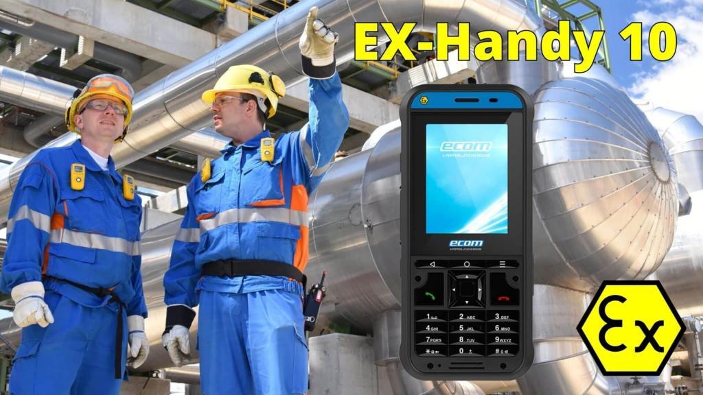 ATEX LTE vysílačky Ex-Handy 10 zajistí spolehlivou komunikaci Vaše týmu i v nebezpečném průmyslovém prostředí